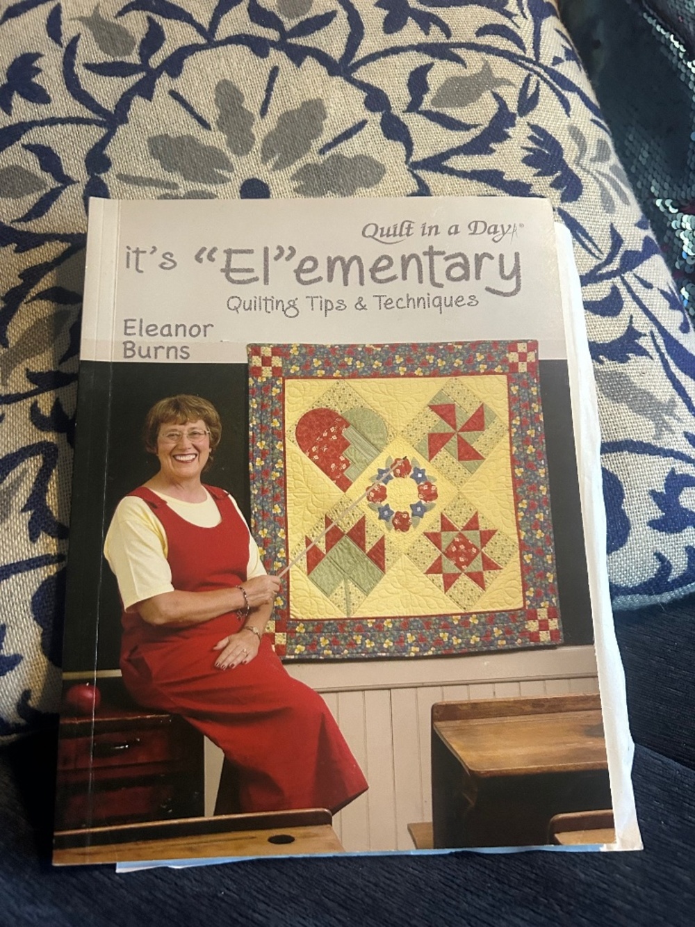 It’s elemental quilting a day book